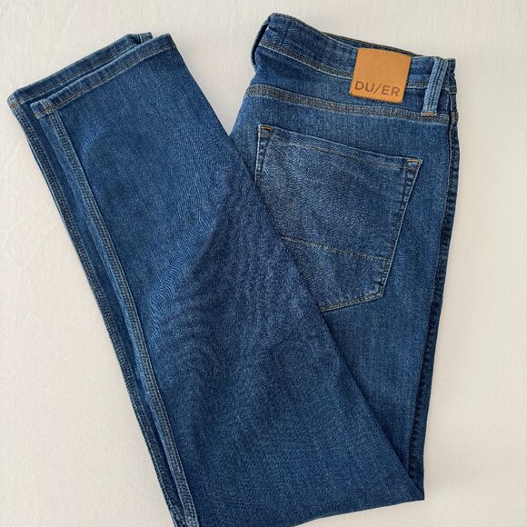 DU/ER Men's Performance Denim Jeans Slim 36x32 - Picture 1 of 1